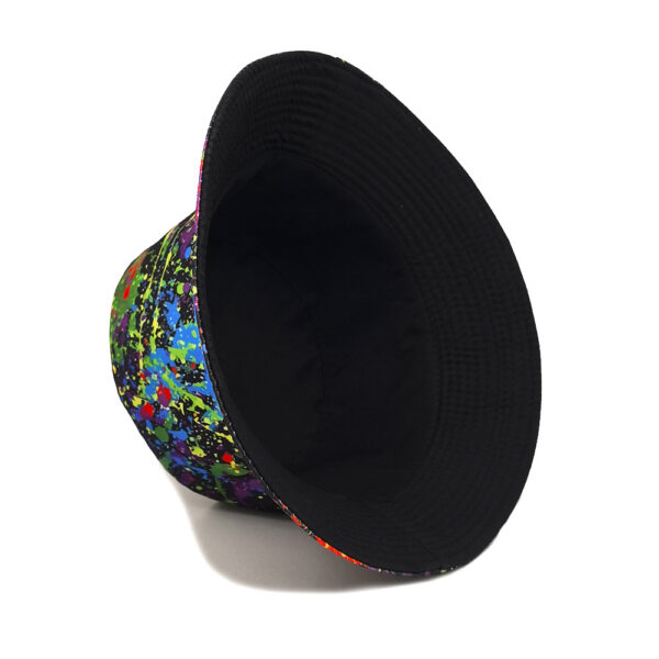 Wholesale Fashion Graffiti Print Reversible Fisherman Hat Sunscreen Outdoor Unisex Hat for Resale