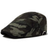 Wholesale Stylish Khaki Beret Summer Sunscreen Adjustable Cotton Linen Hat Boutique Resale