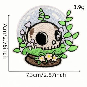 Skull cloth sticker 3 #