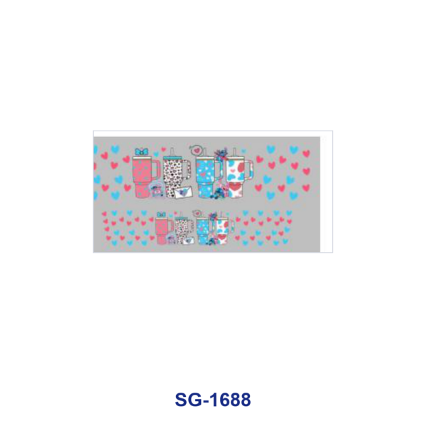 oly-a43c383185c6339cfdc1a9445333c955 Wholesale 8pcs Lovely Assorted Designs 3oz Cup Stickers Wrap OLY Exclusive