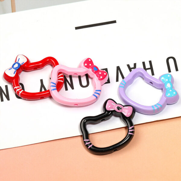 oly-a43c4068b925799dcc99e566b8bf3ced Wholesale UV Plated Cat Acrylic Beads Mixed Colors Fashion Phone Accessory for Resale Gift OLY Exclusive
