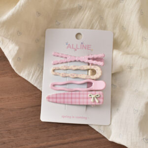 4 # Pink cross thick grid-4pcs