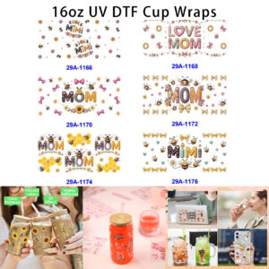 oly-a4622243f1156d5714207da7f4cfbfc5 Wholesale 16oz Mother's Day Letter Cartoon Series Cup UV DTF Wraps