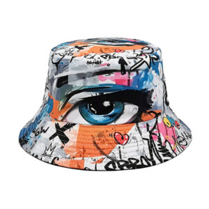 Wholesale 3D Eyes Fisherman Hat Novelty Casual Sun Hat for Outdoor Beach Travel Fashion Accessory