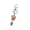 Wholesale Silicone Yak Bead Bag Charm Keychain - Pink DIY Gift, Boutique Resale Accessory