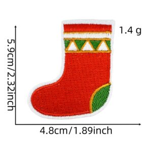 Christmas cloth stickers 15#