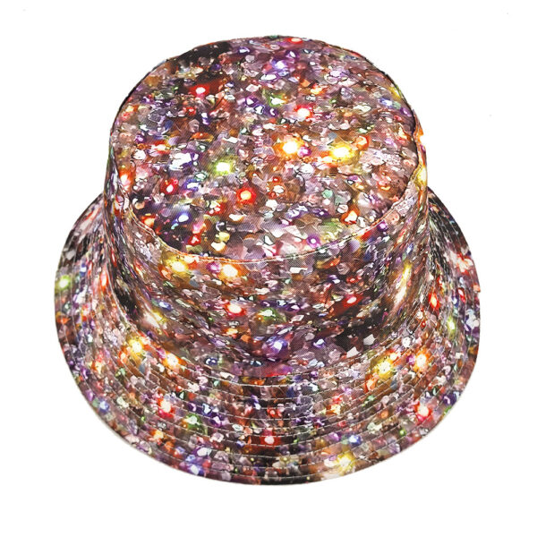 Wholesale Sparkly Star Bucket Hat Sun Protection Fashion Accessory for Resale