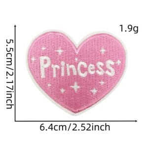 Pink cartoon cloth sticker 6#