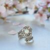 oly-a4d70032c4acb3d88b4428bc448d7bae Wholesale Geometric White Opal Alloy Ring Wedding Gift Jewelry Accessory