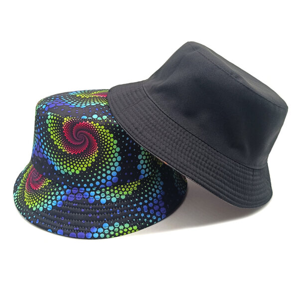 Wholesale Colorful Tie Dye Double Sided Bucket Hat Sun Protection Fashion Everyday Hat