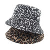 Wholesale Trendy Leopard Print Bucket Hat for Sun Protection