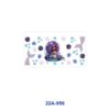 oly-a4e86a95412b51a548b87b7916f44218 Wholesale 5pcs Bright Coastal Cartoon Mermaid Seashell Starfish Fish Tail Bubble Mixed Decor Prints 16oz Cup UV DTF Wraps