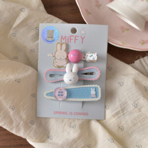 3 # Blue polka dot white lace-3pcs