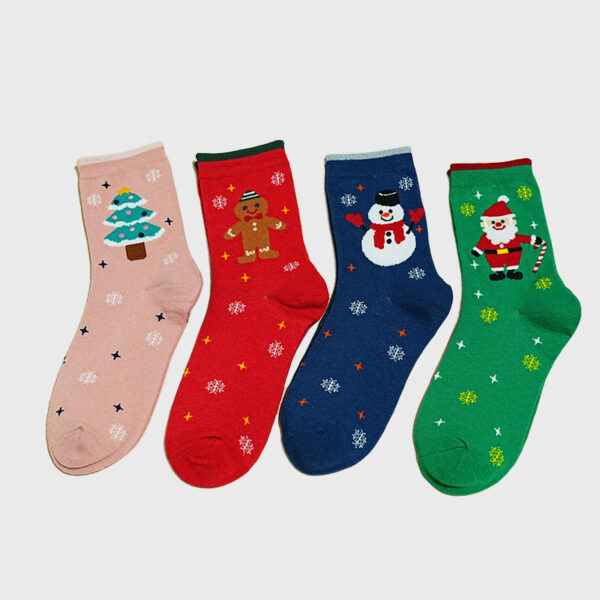 oly-a52858c9a3770a9a7a07774c55990c45 Wholesale Cartoon Christmas Socks Santa Snowman Tree Fashion Accessory Gift