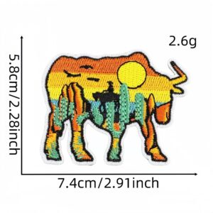 Denim cloth stickers 44#