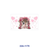 oly-a536c1487138784b874c78153248e0bf Wholesale 5pcs Soft Blush Pink Romantic Valentines Wedding Couple Rose Heart Balloon Arch Cake Butterfly Gift Box Mixed Decor Prints 16oz Cup UV DTF Wraps