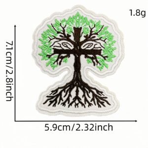 Green cartoon cloth sticker 14 #