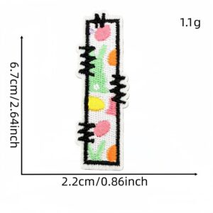 Holiday letter fabric applique i