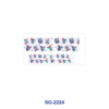 oly-a57ae4c0c1a15d1c3f9834de8c817ee4 Wholesale 8pcs Mixed Cute Cartoon Monster Heart Print 3oz Cup Stickers Wrap