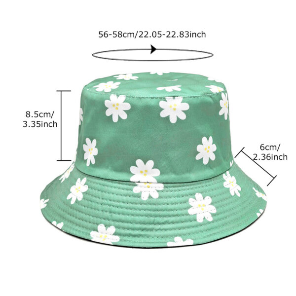 Wholesale Reversible Print Bucket Hat Stylish Sun Protection Hat for Women Gift Ready