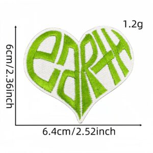 Earth cloth stickers 7#