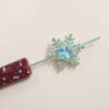 oly-a5904b42b60c5ca7e08a336bf1f3cb9f Wholesale Chic Mixed Color Alloy Snowflake Beads for DIY Jewelry Keychain Charms