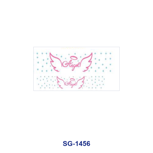 Wholesale 8pcs Mixed Coffee Floral Cartoon Text Print 3oz Cup Stickers Wrap OLY Exclusive