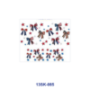 Wholesale 8pcs Cute Cherry Bow Mini Cup Keychain Sticker