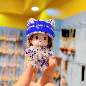 No keychain hanging-fruit sapphire blue + blue color