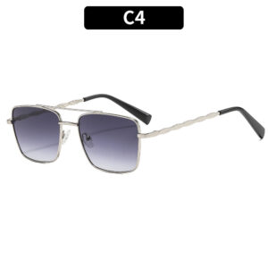 C4-silver frame double gray piece