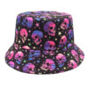 oly-a6079ca98b411b6ba05fb305934e149c Wholesale Double Sided Colorful Skull Print Fisherman Hat for Outdoor Travel Sun Protection Fashion Accessory