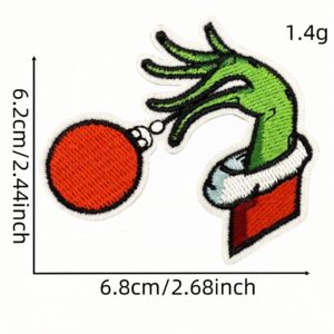 Christmas cloth sticker 5#