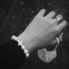 Wholesale Punk Cross Bracelet Pearl Turquoise Unisex Fashion Accessory Gift