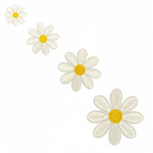 White combination cloth sticker 9 #