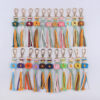 oly-a66d625f8c689d3f5c989d53b5df1424 Wholesale Handmade Crochet Flower Keychain Beige Cotton Rope Korean Style Graduation Gift