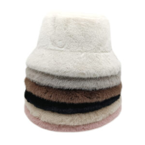 oly-a679746c4cfaaa666317463a8d37edf9 Wholesale Imitation Mink Plush Fisherman Hat Korean Style Winter Warm Hat for Men Women