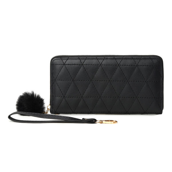 oly-a67db0a296af38395817d6cbfce1502b Wholesale Modern Triangle Embroidered Pu Leather Wallet Fashion Accessory Gift Boutique Resale