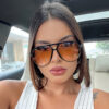 Wholesale Fashion Driving Sunglasses Black Frame Grey Lenses UV400 Accessory