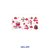 oly-a6aae553f0130090a646fb8b412d5e64 Wholesale 5pcs Watercolor Sweet Raspberry French Macaron Cake Mixed Decor Prints 16oz Cup UV DTF Wraps