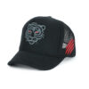 Wholesale Tiger Embroidery Mesh Trucker Hat Adjustable Baseball Cap Trendy Fashion Accessory
