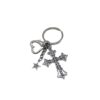 Wholesale Alloy Cross Butterfly Keychain Pendant Y2K Retro Trendy Bag Charm for Women