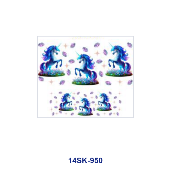 oly-a6c876da1c09b5f59efa16a8b63c588e Wholesale 2/4/8pcs Unicorn Cartoon Character Print Mini Cup Keychain Sticker OLY Exclusive