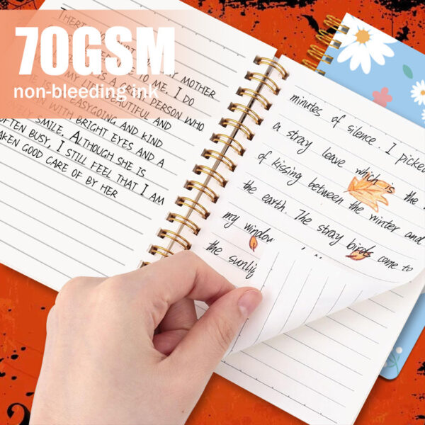 oly-a6d9eb657bb578d229cb4647976cff1c Wholesale Trendy Halloween Jack O Lantern A6 Spiral Notebook 80 Sheets Party Favor
