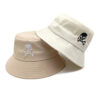 Wholesale Boutique Skull Embroidery Bucket Hat Chic Street Accessory