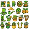 oly-a6e65f3311d282178acc3de7c408af33 Wholesale Irish Shamrock Embroidery Patch St. Patrick's Day Cloth Badge Fashion Accessory