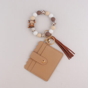 oly-a6f2194efbf345d19f5004c6a2faeda2 Wholesale Pink Silicone Keychain Card Holder Wristlet Fashion Accessory Boutique Gift