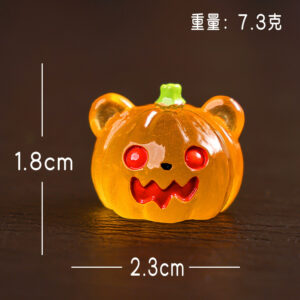 Orange bear pumpkin