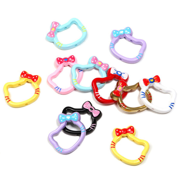 oly-a71379379f1a1a9fdbe642ffe5e18cff Wholesale UV Plated Cat Acrylic Beads Mixed Colors Fashion Phone Accessory for Resale Gift OLY Exclusive