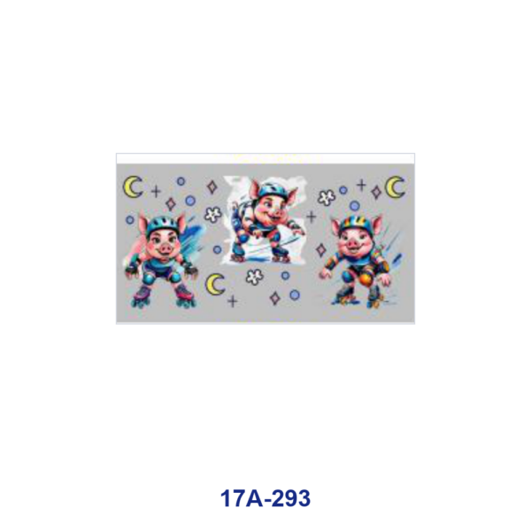 oly-a714617c3e7d7206d7ef79aab364e62a Wholesale 5pcs Summer Autumn Cute Cartoon Pig Sports Beach Harvest Party Balloon Mixed Decor Prints 16oz Cup UV DTF Wraps