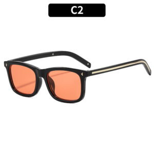 C2-black frame orange slices